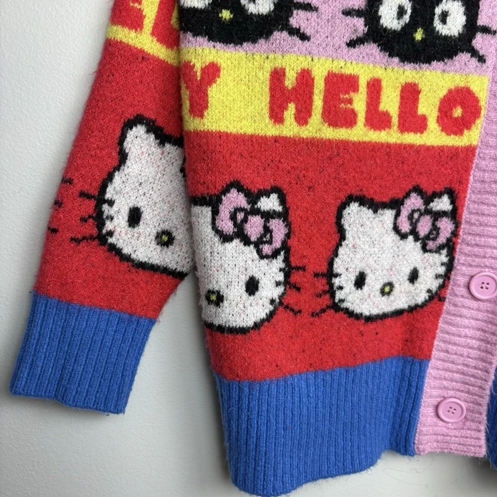 Hello Kitty & Friends x Forever 21‎ Cardigan Sweater Womens M